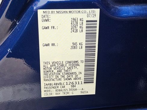 Used 2020 Nissan Altima 2.5 S image 15