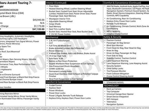 Used 2022 Subaru Ascent Touring image 3