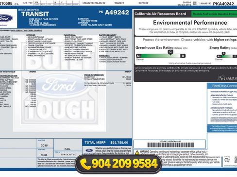Used 2023 Ford Transit 350 XLT RWD image 2