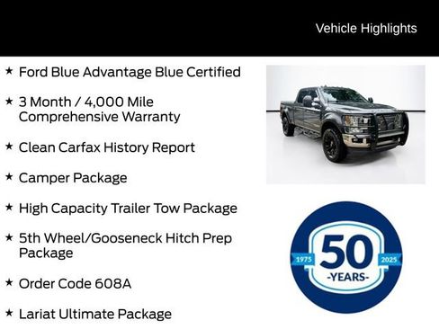 Certified 2019 Ford F250 Lariat w/ Lariat Ultimate Package AWD/4WD image 6