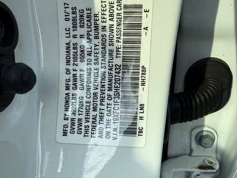 Used 2017 Honda Civic EX-T image 37