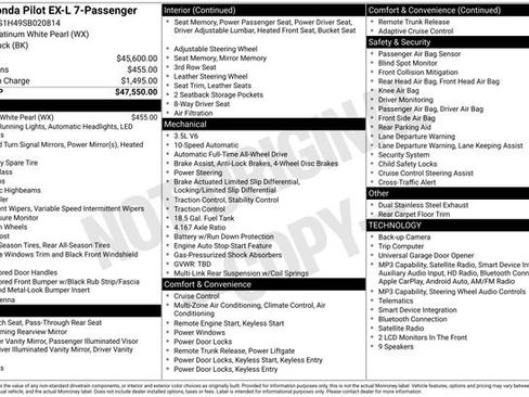 Used 2025 Honda Pilot EX-L image 34