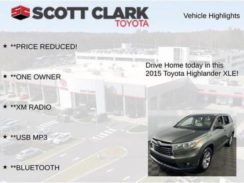 Used 2015 Toyota Highlander XLE FWD image 7