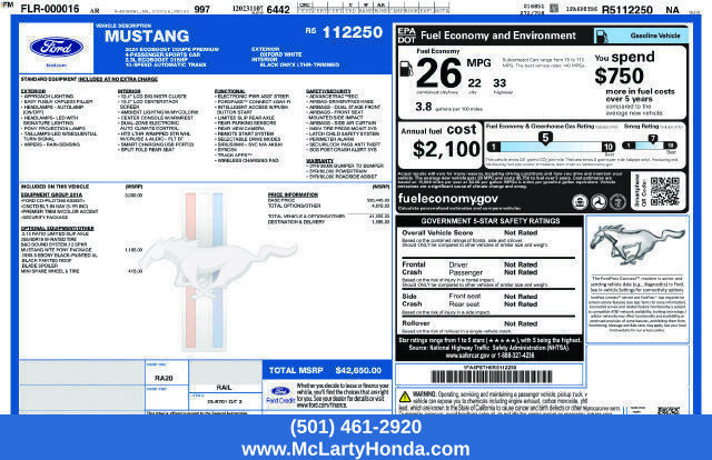 Used 2024 Ford Mustang Premium RWD image 22