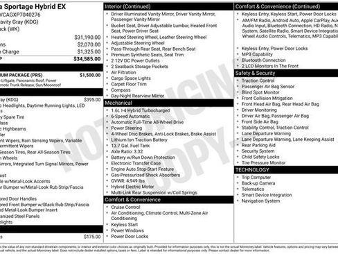 Certified 2023 Kia Sportage EX w/ EX Premium Package image 2