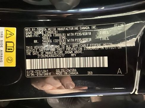 Used 2016 Lexus RX 350 AWD w/ Premium Package image 13