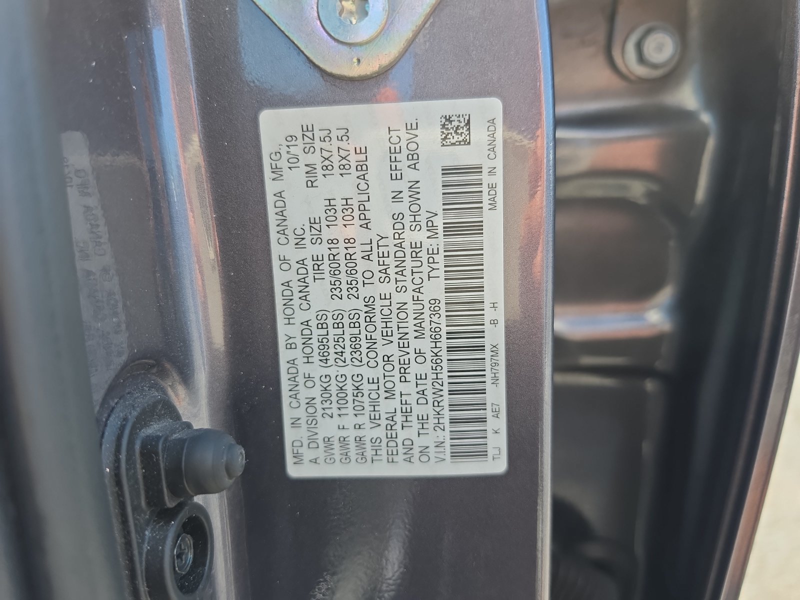 Used 2019 Honda CR-V EX image 31