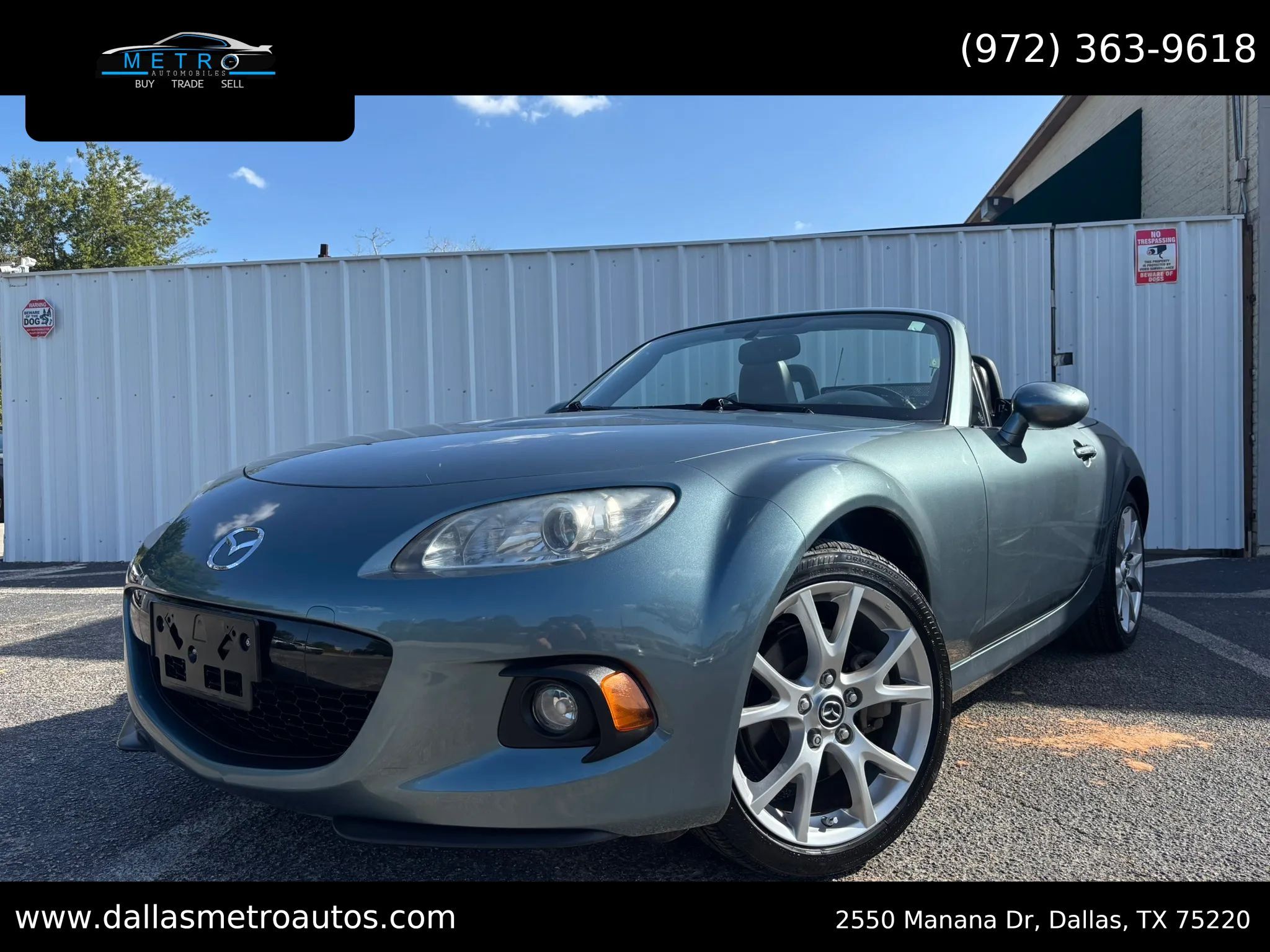 Used 2013 MAZDA MX-5 Miata Grand Touring RWD image 1