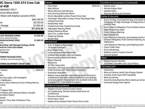 Used 2024 GMC Sierra 1500 AT4 w/ Technology Package AWD/4WD image 7