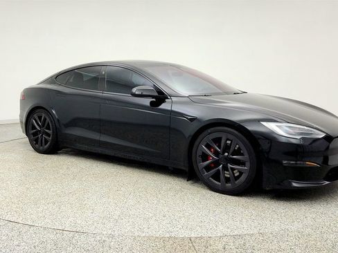 Used 2021 Tesla Model S Plaid AWD/4WD image 3