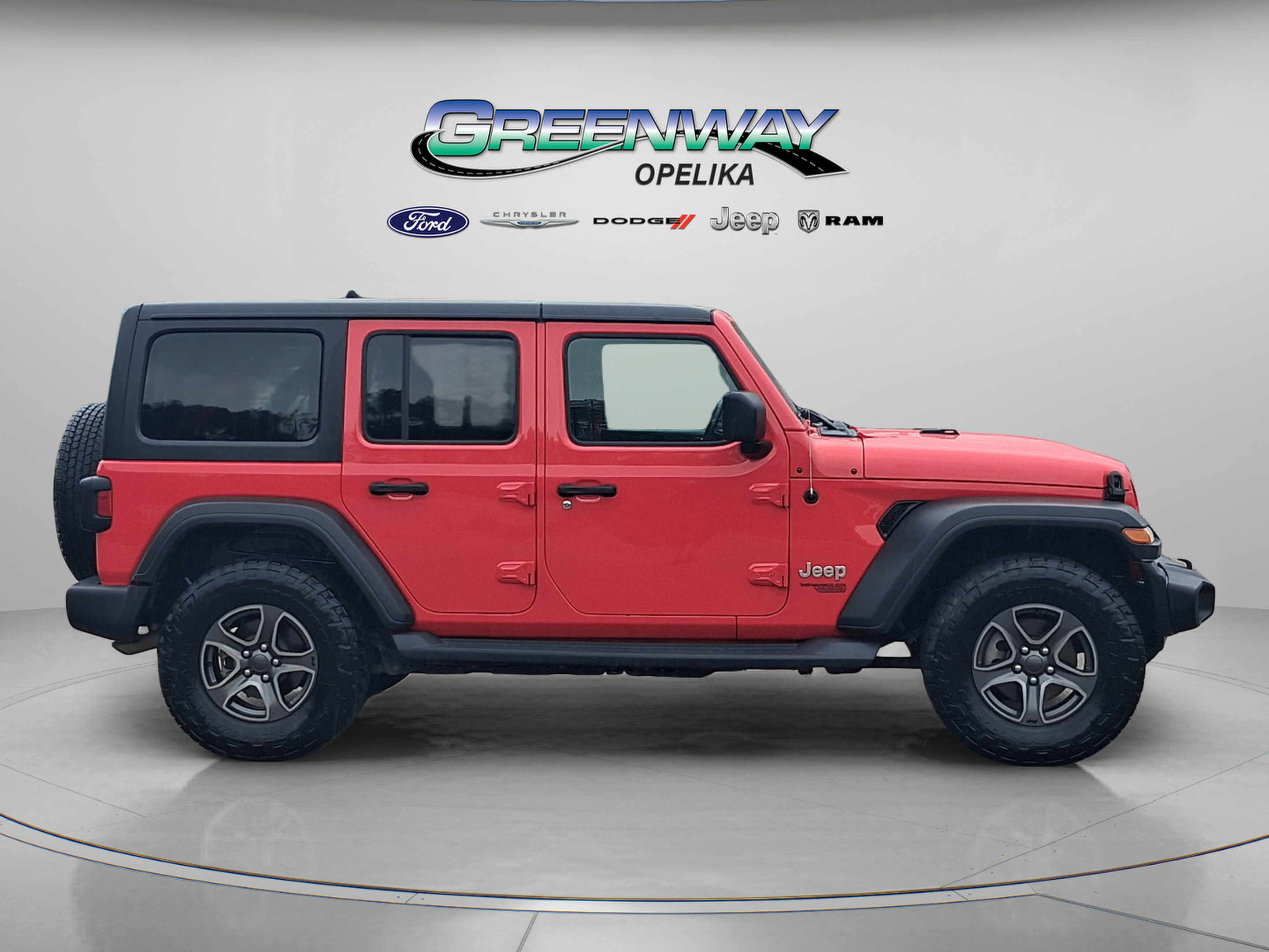 Used 2018 Jeep Wrangler Unlimited Sport S AWD/4WD image 8