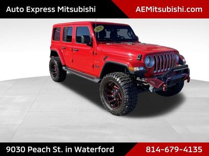 Used 2020 Jeep Wrangler Unlimited Sahara w/ Uconnect 4C Nav & Sound Group