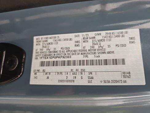 Used 2023 Ford F150 XL w/ STX Appearance Package image 15