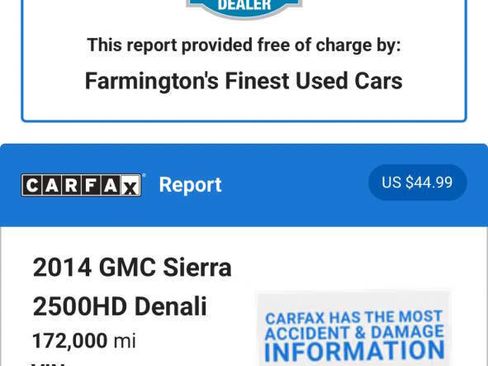 Used 2014 GMC Sierra 2500 Denali w/ Suspension Package, Off-Road image 10