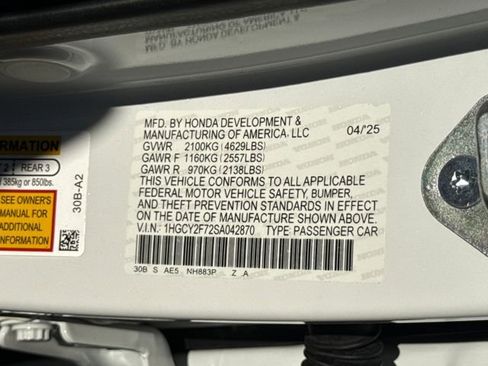 New 2025 Honda Accord Sport image 27