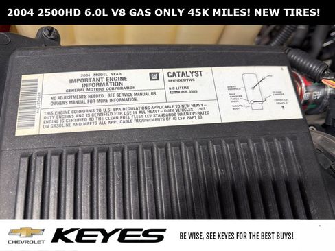 Used 2004 Chevrolet Silverado 2500 W/T w/ Snow Plow Prep Package image 36