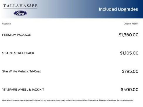 Certified 2025 Ford Explorer ST-Line w/ Premium Package RWD image 8