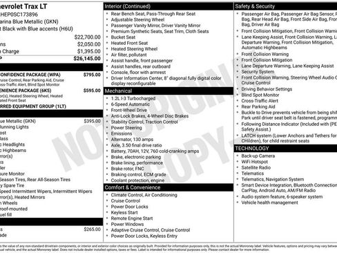 Certified 2025 Chevrolet Trax LT w/ Driver Confidence Package FWD image 7