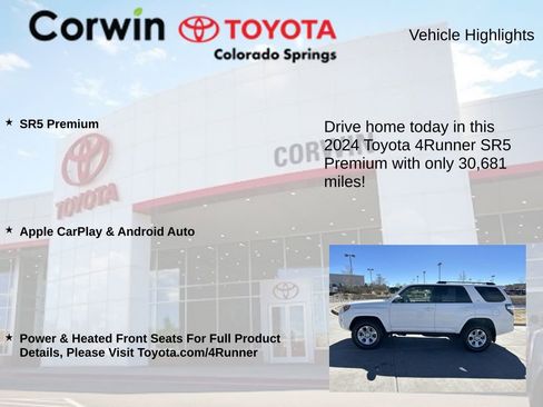 Used 2024 Toyota 4Runner SR5 Premium image 6