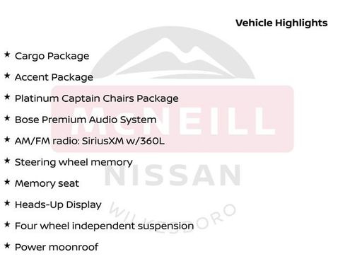 New 2026 Nissan Pathfinder Platinum AWD/4WD image 9