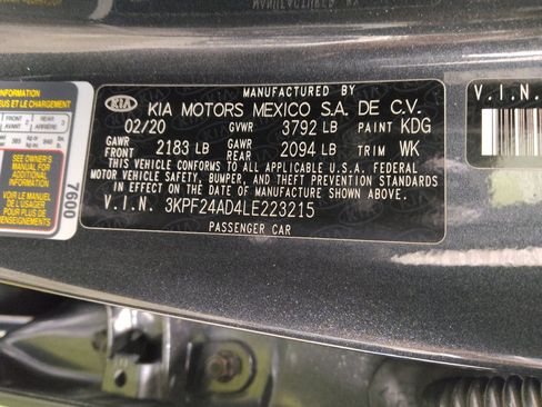 Used 2020 Kia Forte Sedan FWD image 33