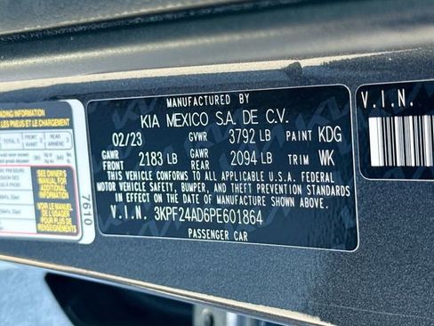 Used 2023 Kia Forte LXS FWD image 36