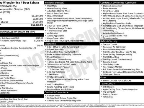 Certified 2025 Jeep Wrangler Unlimited Sahara AWD/4WD image 13