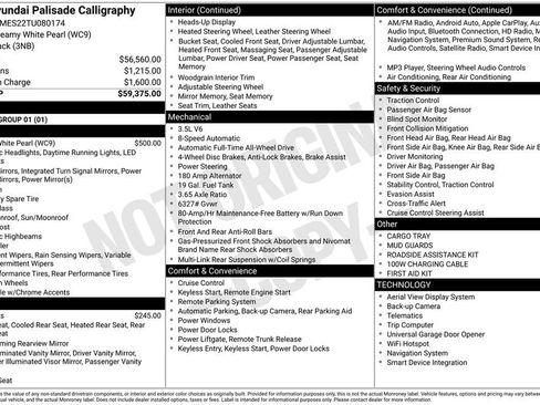 New 2026 Hyundai Palisade Calligraphy image 4