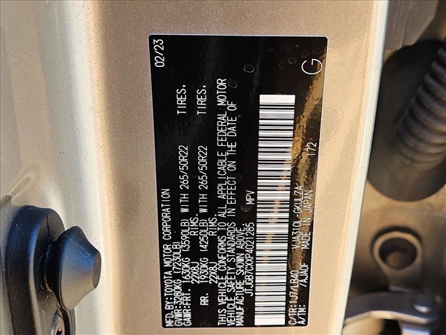 Used 2023 Lexus LX 600 4WD w/ Appearance Package image 27