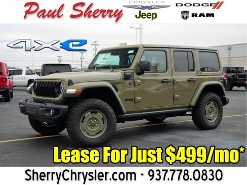 New 2025 Jeep Wrangler Unlimited Sport S 4xe AWD/4WD image 1