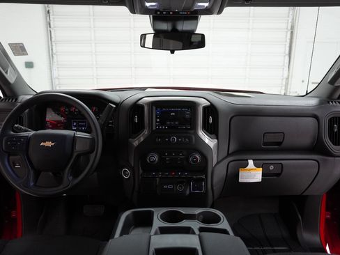 New 2026 Chevrolet Silverado 1500 Custom w/ Turbomax Blackout Package RWD image 29