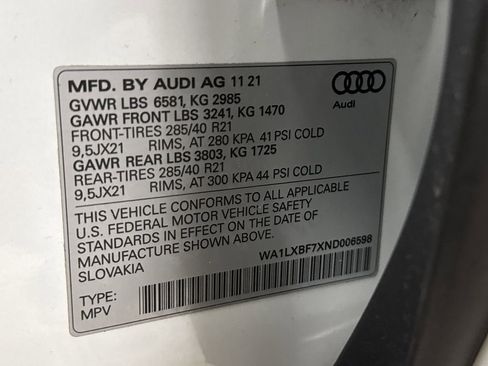 Used 2022 Audi Q7 3.0T Premium Plus w/ Premium Plus Package image 39