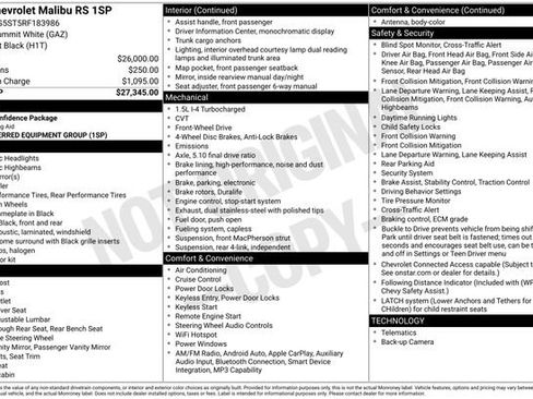 Certified 2024 Chevrolet Malibu RS image 6