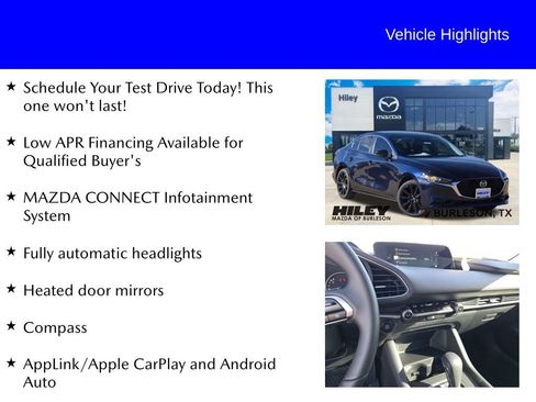 New 2026 MAZDA MAZDA3 s Sport image 9