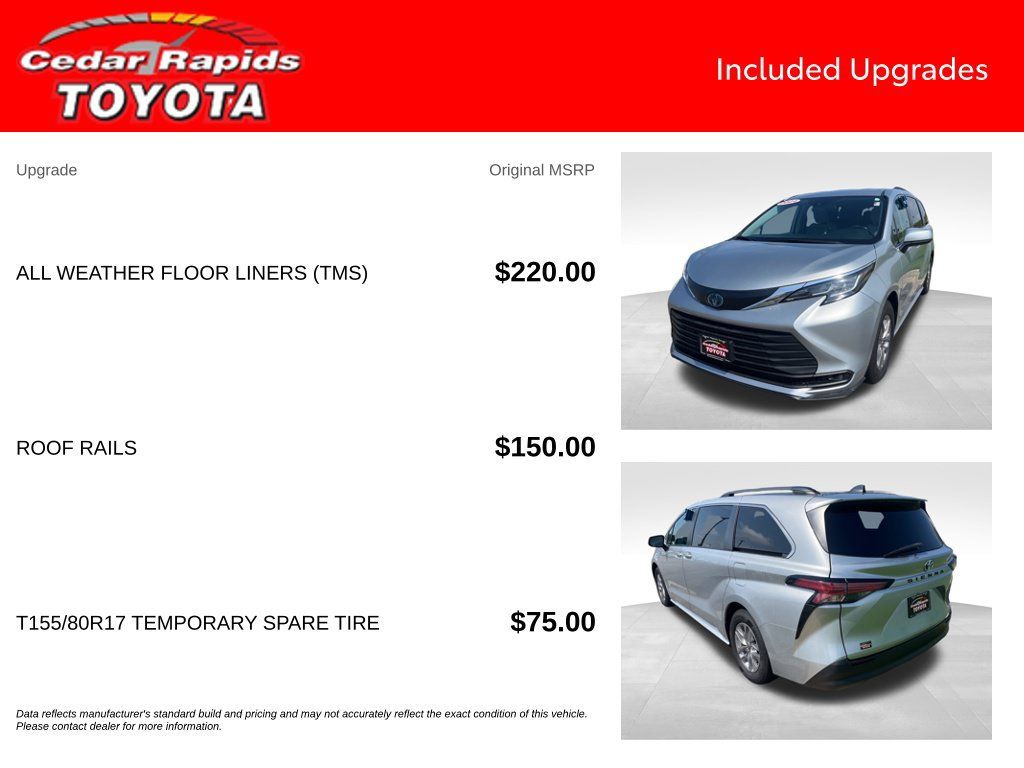 Certified 2021 Toyota Sienna LE FWD image 7