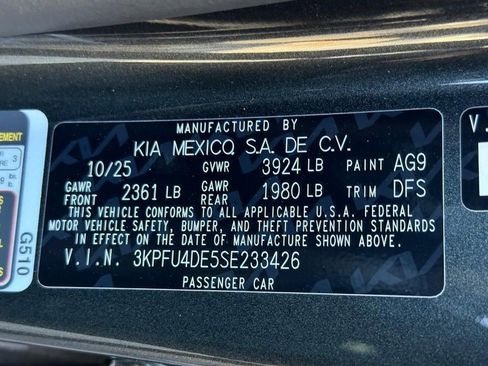 New 2025 Kia K4 EX image 19