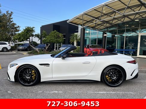 Certified 2022 Mercedes-Benz SL 63 AMG 4MATIC w/ AMG Aerodynamic Package image 5