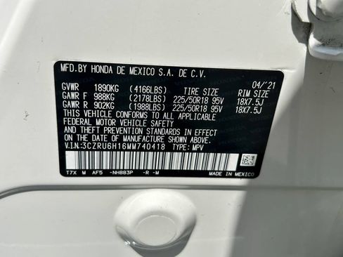 Used 2021 Honda HR-V Sport image 30