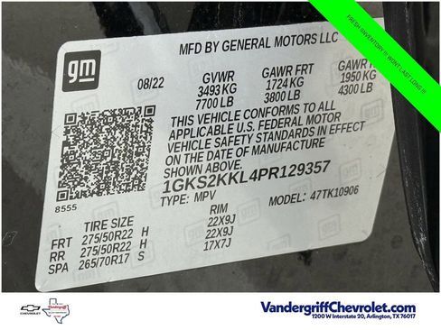 Used 2023 GMC Yukon XL Denali Ultimate AWD/4WD image 26