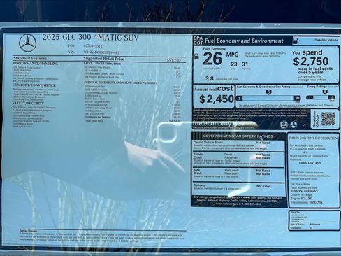 Certified 2025 Mercedes-Benz GLC 300 4MATIC image 26