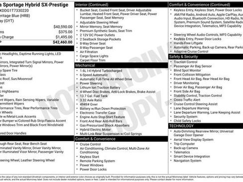 New 2026 Kia Sportage SX Prestige image 28