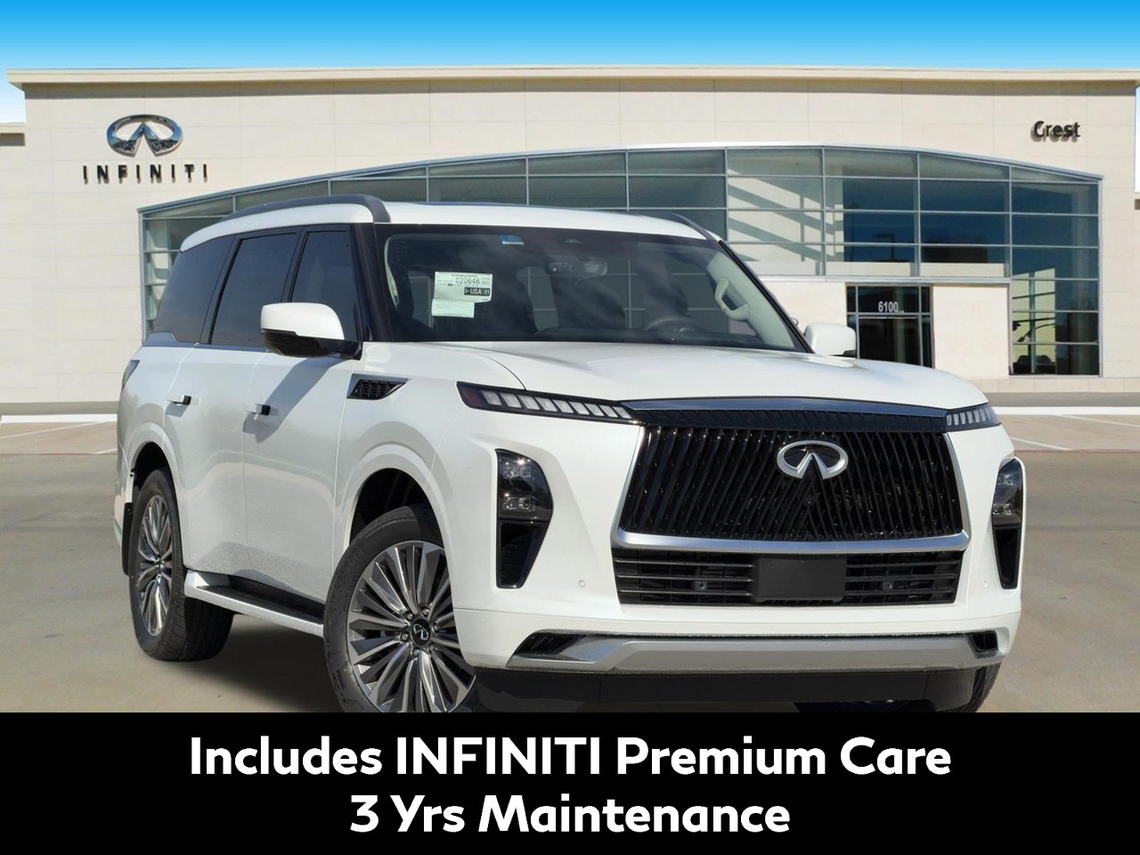 New 2027 INFINITI QX80 Luxe w/ Cargo Package RWD 360° Tour