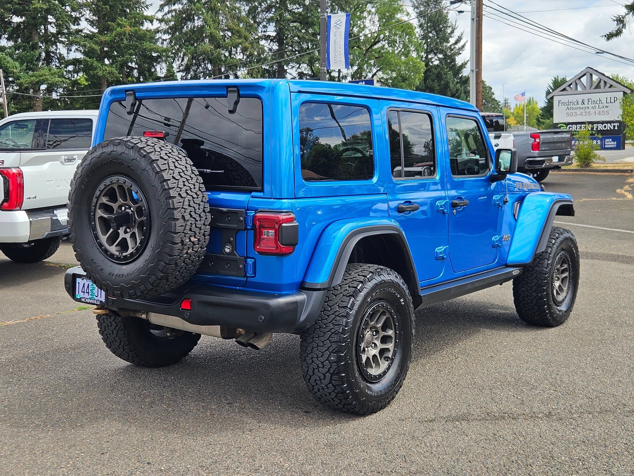 Used 2021 Jeep Wrangler Unlimited Rubicon w/ Xtreme Recon 35" Tire Package AWD/4WD image 5