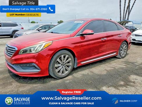 Used 2015 Hyundai Sonata Sport w/ Option Group 04 FWD image 1