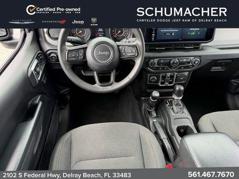 Certified 2024 Jeep Wrangler Unlimited Sport AWD/4WD image 15