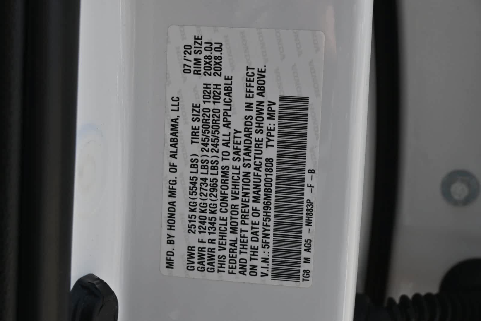 Used 2021 Honda Pilot Touring image 27