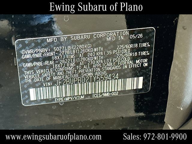 Used 2026 Subaru Outback Premium AWD/4WD image 34