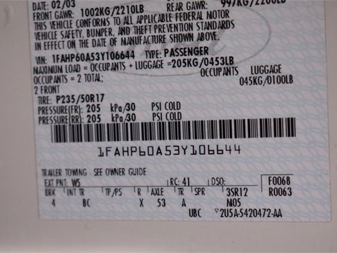 Used 2003 Ford Thunderbird Base image 31