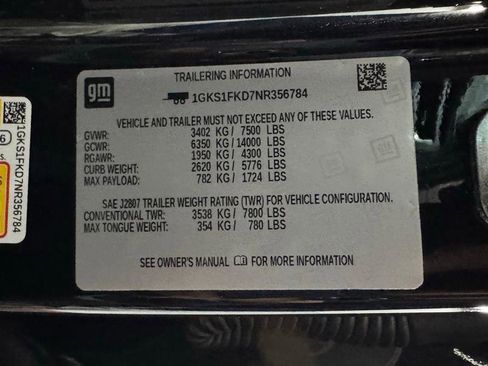 Used 2022 GMC Yukon XL SLE RWD image 22
