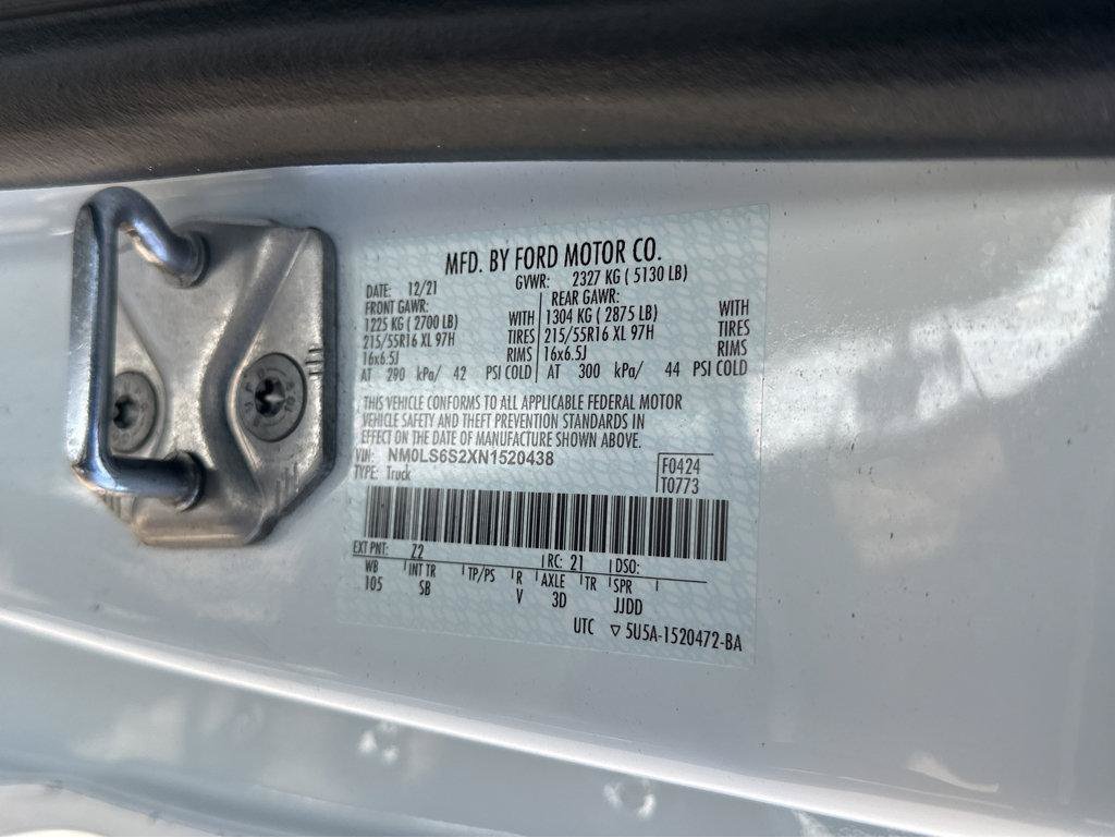 Used 2022 Ford Transit Connect XL w/ Trailer Tow Package FWD image 40
